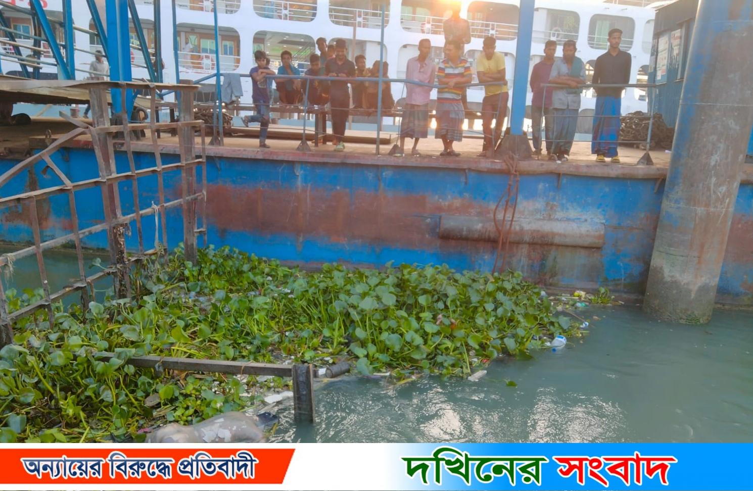 কীর্তনখোলা থেকে অজ্ঞাত  যুবকের মরদেহ উদ্ধার