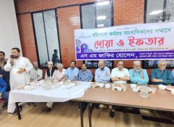 সদর উপজেলা পরিষদ নির্বাচনে এসএম জাকিরের পাশে থাকার প্রত্যয় সাংবাদিকদের