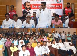 রেড ক্রিসেন্ট বরিশাল ইউনিটের সাধারণ সভা ও নির্বাচন অনুষ্ঠিত