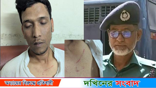 বরিশালে সাংবাদিককে মা’র’ধ’র করে থানা গারদে আটকে রাখলেন ওসি : অতঃপর