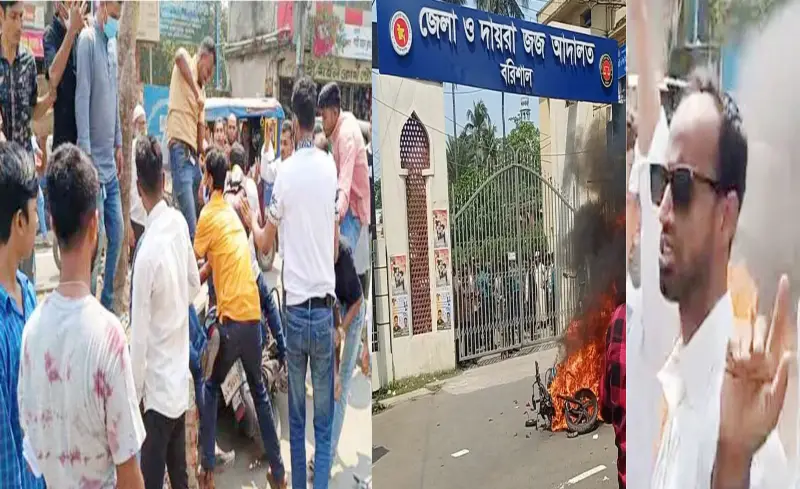 বরিশালে দুই সাংবাদিককে প্রকাশ্যে মারধর, ছাত্রদল নেতা আলমাস গ্রেপ্তার