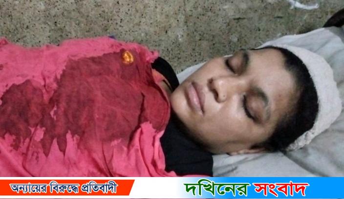 পটুয়াখালীতে পরকীয়া প্রেমে বাধা দেয়ায় স্ত্রীকে কুপিয়ে জখমের অভিযোগ