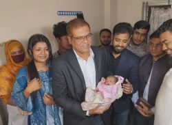 ছাত্র আন্দোলনে শহীদ শাহজাহানের ঘর আলোকিত করে এলো ছেলে সন্তান