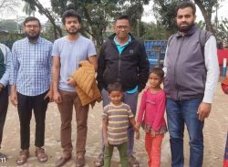 বরিশালে মাকে হারিয়ে পার্কে শুয়ে থাকা শিশুর জায়গা হলো পুনর্বাসন কেন্দ্রে