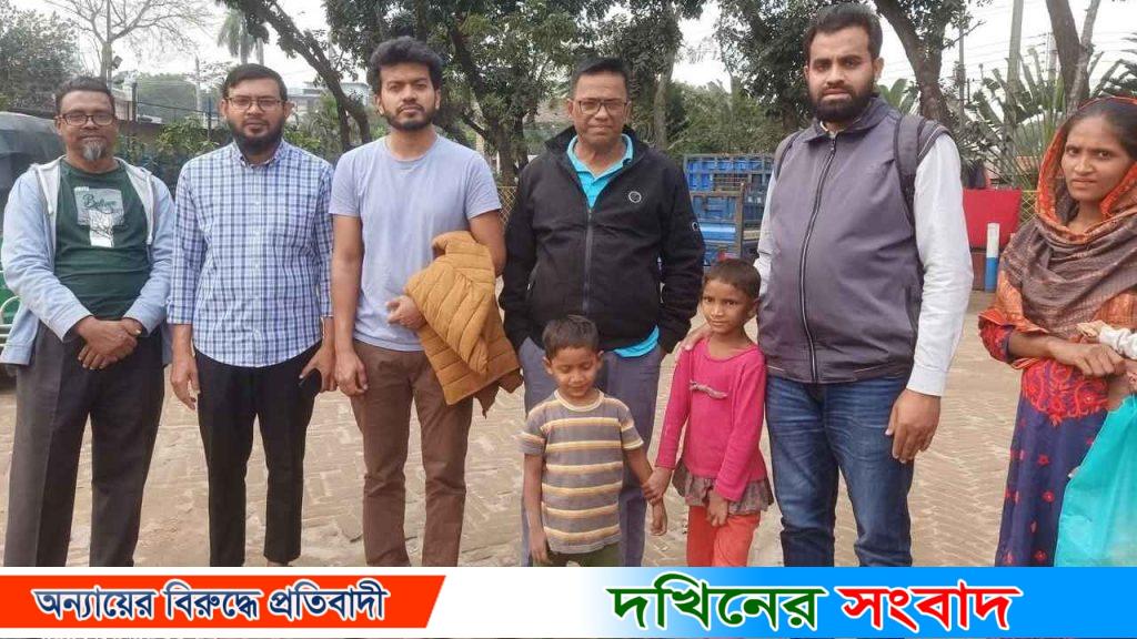 বরিশালে মাকে হারিয়ে পার্কে শুয়ে থাকা শিশুর জায়গা হলো পুনর্বাসন কেন্দ্রে