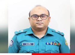 বরিশাল  পুলিশের সাবেক ডিসি এস এম তানভীর আরাফাত কারাগারে