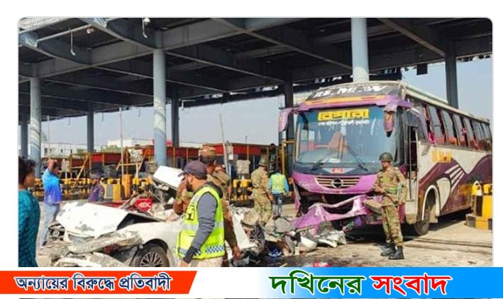 ঢাকা-মাওয়া এক্সপ্রেসওয়েতে দুর্ঘটনা, ৫ জনের মৃত্যু