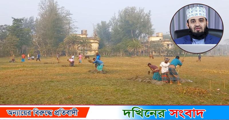 পটুয়াখালীতে মিজানুর রহমান আজহারীর আগমনকে ঘিড়ে ব্যাপক প্রস্তুতি