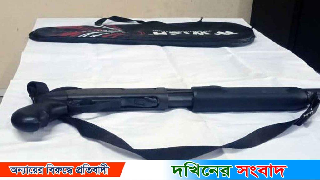 ভোলায় স্কুলমাঠ থেকে শটগান উদ্ধার