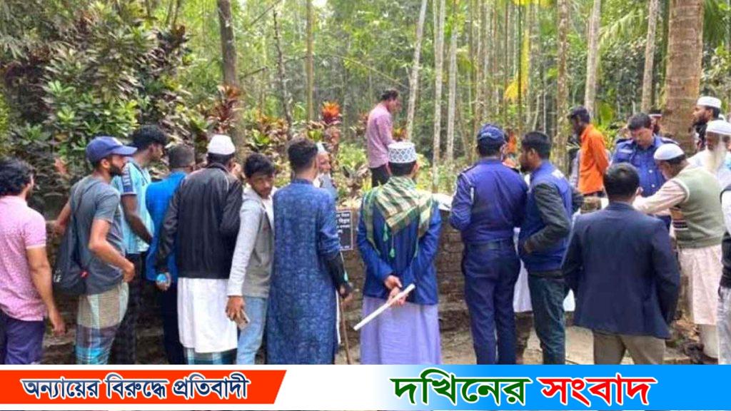দাফনের ৫ মাস ২৪ দিন পর ছাত্র আন্দেলনে নিহত মামুনের লাশ উত্তোলন