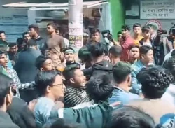 বরিশাল নগরীতে ছাত্রদলের প্রতিষ্ঠাবার্ষিকীতে দুই গ্রুপের সংঘর্ষ