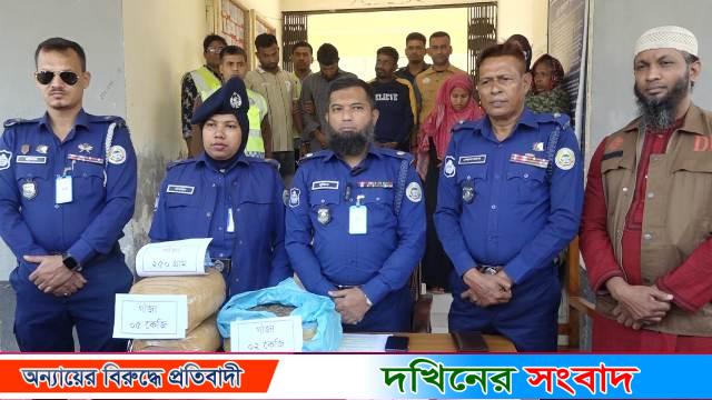 পিরোজপুরে মাদক বিরোধী অভিযানে মা-ছেলেসহ ৫ মাদক কারবারি গ্রেপ্তার