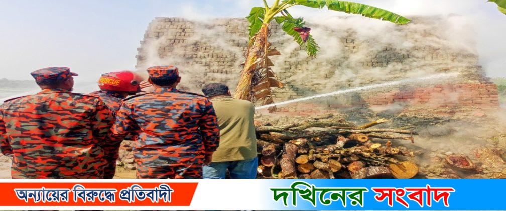 কাউখালীতে অ.বৈ.ধ ইটের পাঁজা বিন.ষ্ট করল প্রশাসন