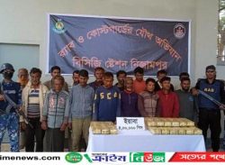 পটুয়াখালীতে চার লাখ ইয়াবাসহ ১৬ কারবারি গ্রেপ্তার