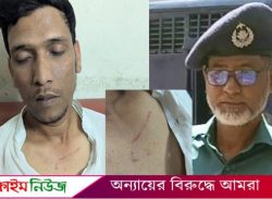 বরিশালে সাংবাদিককে মা’র’ধ’র করে থানা গারদে আটকে রাখলেন ওসি : অতঃপর