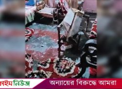 বরিশালে বিএনপি নেতার বাড়িতে হামলা-ভাংচুর, আহত ৩