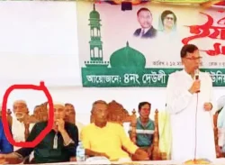 পটুয়াখালীতে বিএনপির ইফতার মঞ্চে আ.লীগ চেয়ারম্যান, সভাপতি বললেন, ‘কখন ঢুকে পড়েছে, দেখিনি’