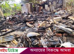 আমতলীতে মাজারে হামলা-ভাংচুর ও অগ্নিসংযোগ, আহত ৩৫