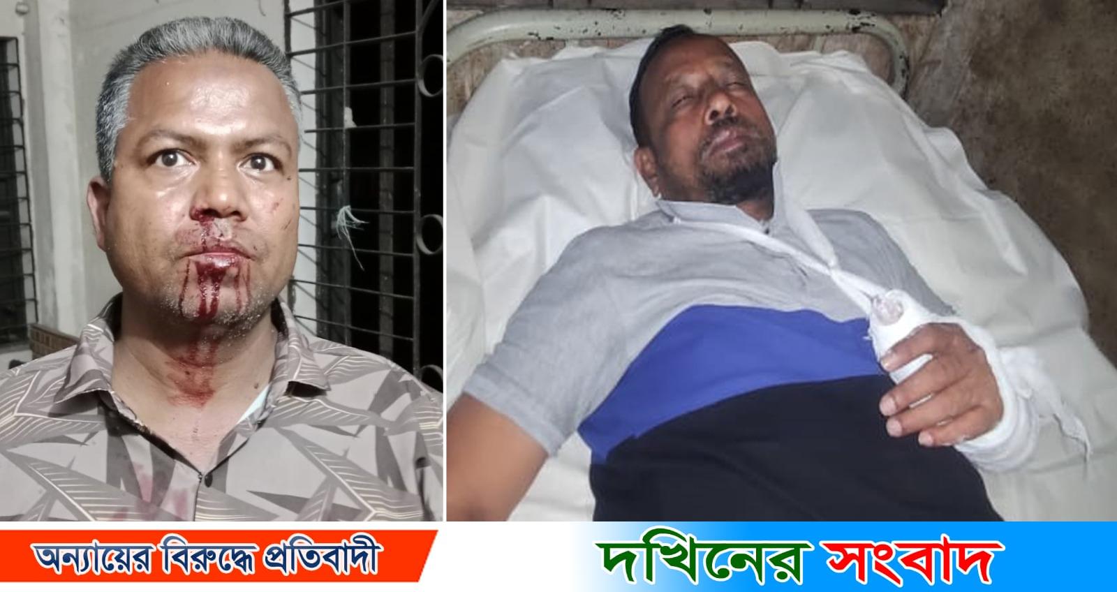 গৌরনদীতে বিএনপি নেতার কান্ড : দলের দুই নেতাকে হাতুরি পেটা