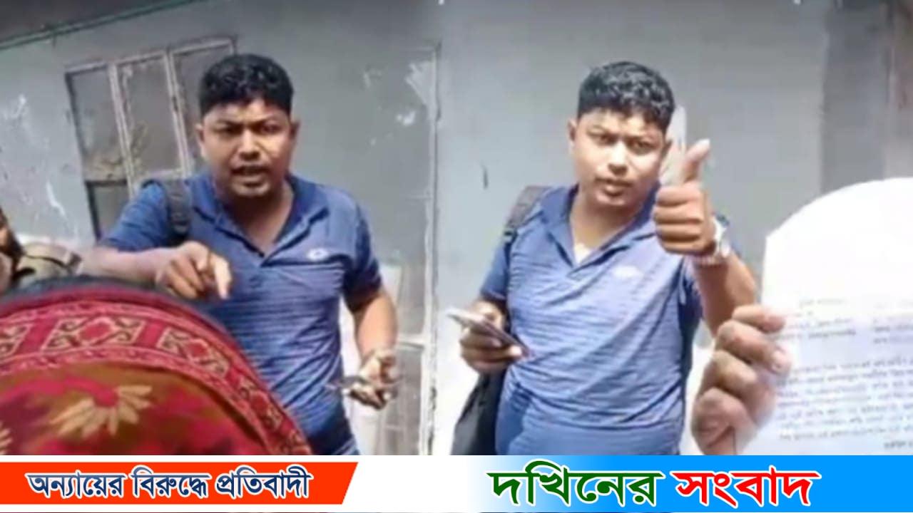 এসআই শিহাবের নেতৃত্বে আদালতের নির্দেশ অমান্য করে ওয়াল নির্মাণের চেষ্টা, এলাকাজুড়ে উত্তেজনা