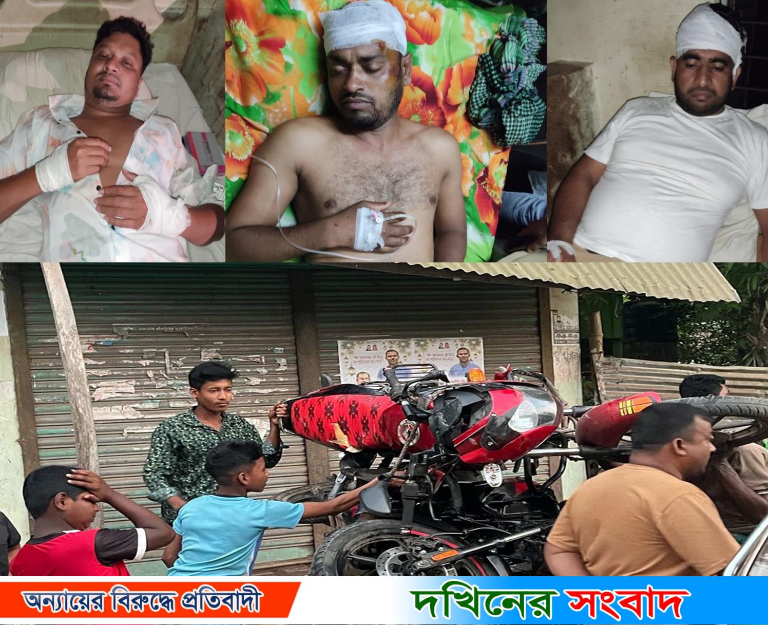 পোস্টার ছেড়ার ইস্যু : বরিশালে বিএনপির দুইপক্ষের সংঘর্ষে ২৫ জন আহত