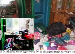 বানারীপাড়ায় এক বছরের শিশুর গলায় ধারালো অস্ত্র ধরে দুর্ধর্ষ ডাকাতি: টাকা ও স্বর্নালঙ্কার লুট