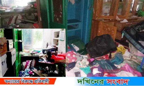 বানারীপাড়ায় এক বছরের শিশুর গলায় ধারালো অস্ত্র ধরে দুর্ধর্ষ ডাকাতি: টাকা ও স্বর্নালঙ্কার লুট