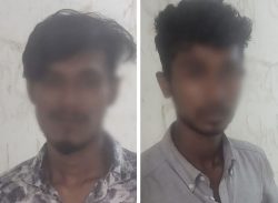 নগরীর লঞ্চঘাট এলাকায় স্টিমার ঘাট পুলিশ ফারির সফল অভিযানে ০১ কেজি ২০০ গ্রাম গাঁজা ও ১৪ পিচ ইয়াবা ট্যাবলেট সহ আটক ০২