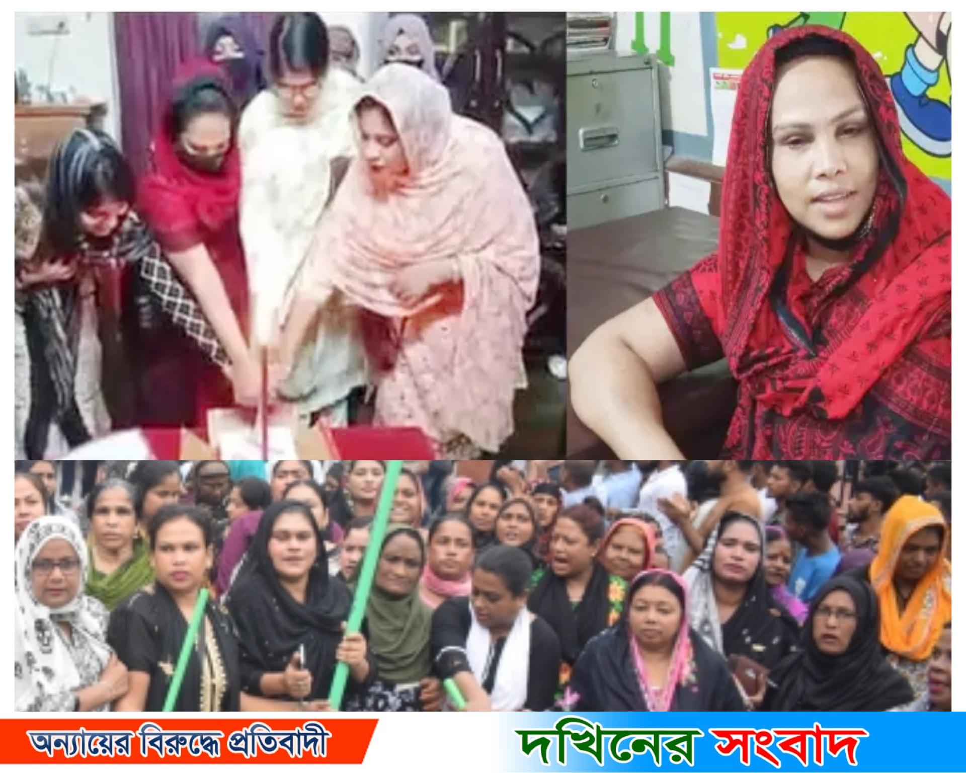 বরিশাল নগরীতে কেক কেটে আটক হলেন মহিলা আওয়ামী লীগ নেত্রী