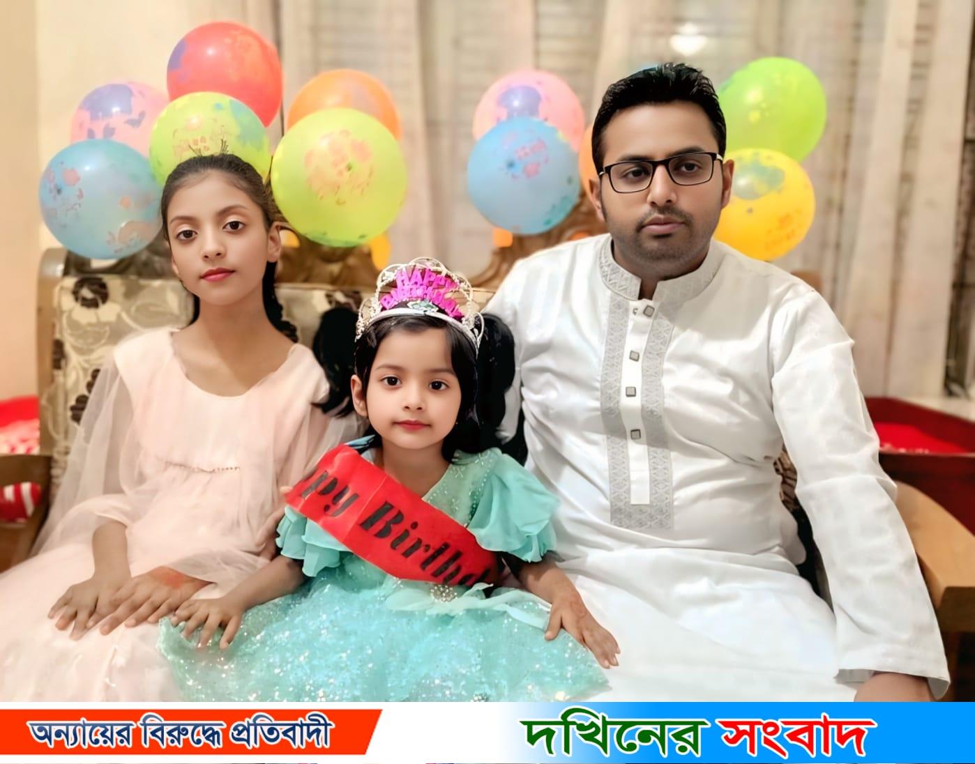 সাংবাদিক খান আরিফ এর ছোট মেয়ে (আরিফা আক্তার মাঈশার) শুভ জন্মদিন ★