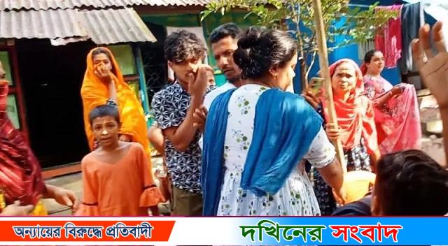 বরিশালে বিয়ের দাবিতে অনশন, অন্তঃসত্ত্বা তরুণীকে মারধরের অভিযোগ